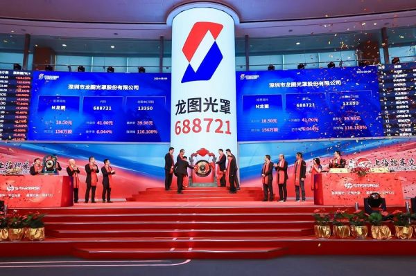 龙图光罩（688721）成功登陆上交所科创板