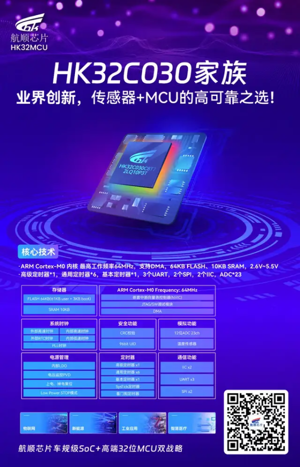1+1>2! HK32MCU让传感器聪明起来，航顺芯片亮相深圳国际传感器展！