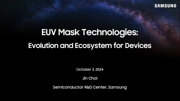 EUV 掩膜技术：设备的演变和生态系统