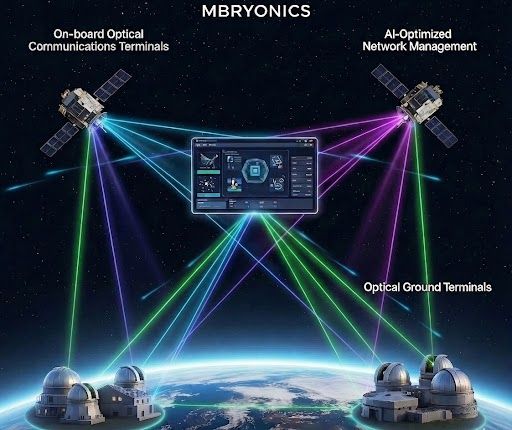MBRYONICS推出STARLIGHT：全球首款双向相干光收发器，为太空互联网铺就800G&ldquo;光速通道&rdquo;